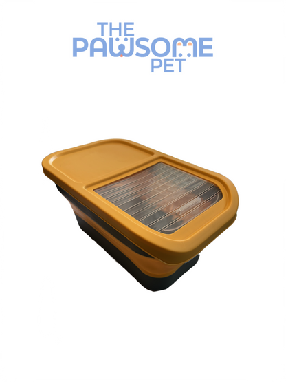 pet food box yellow