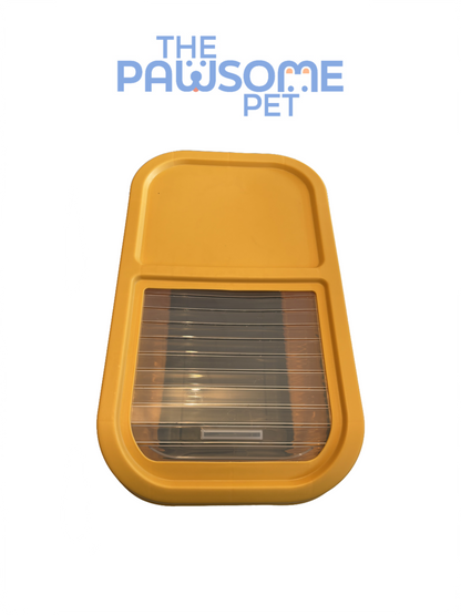 pet food box yellow
