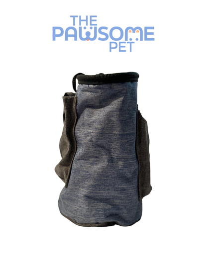pet treat bag blue