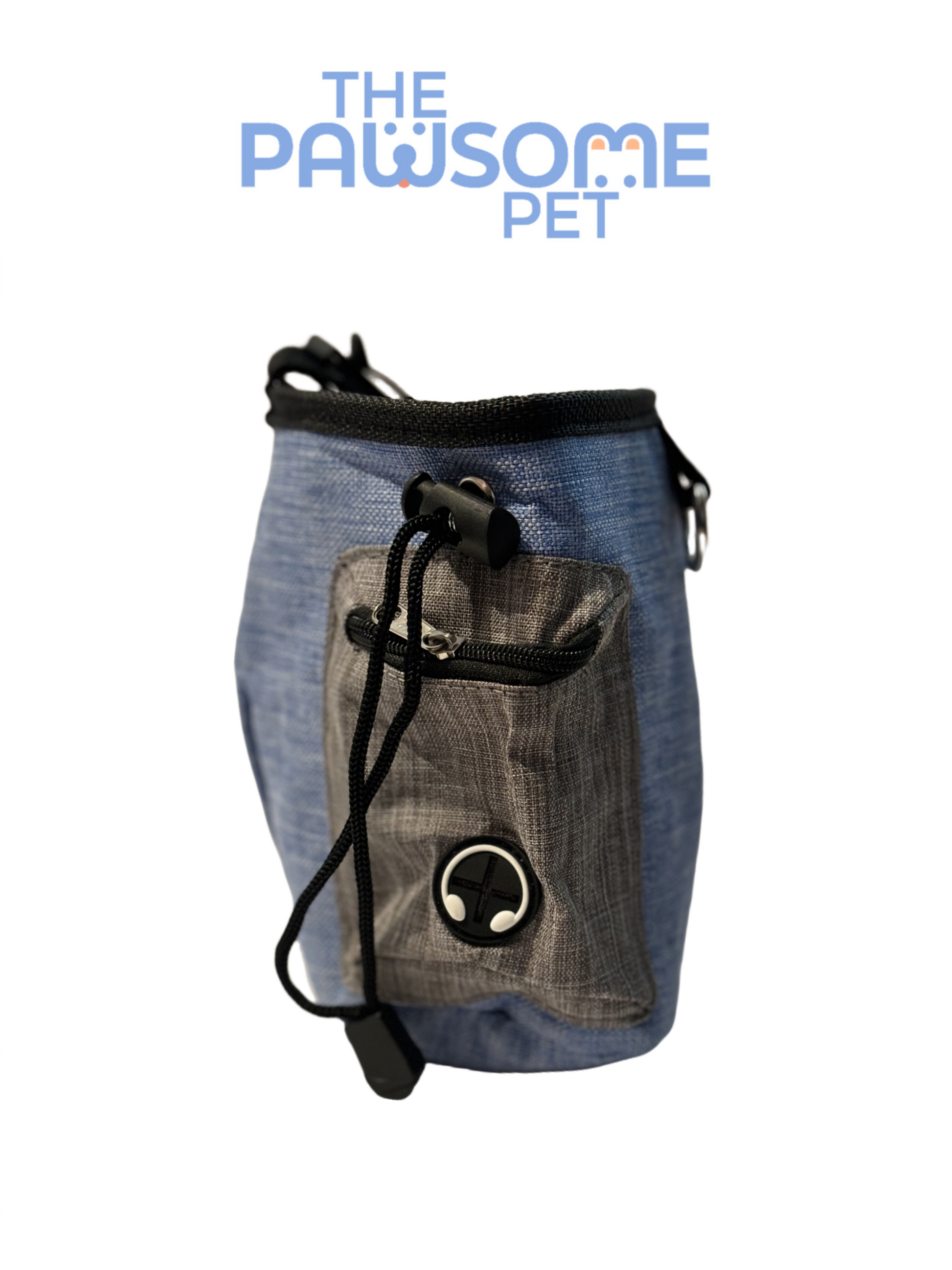 pet treat bag blue