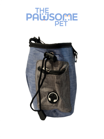 pet treat bag blue