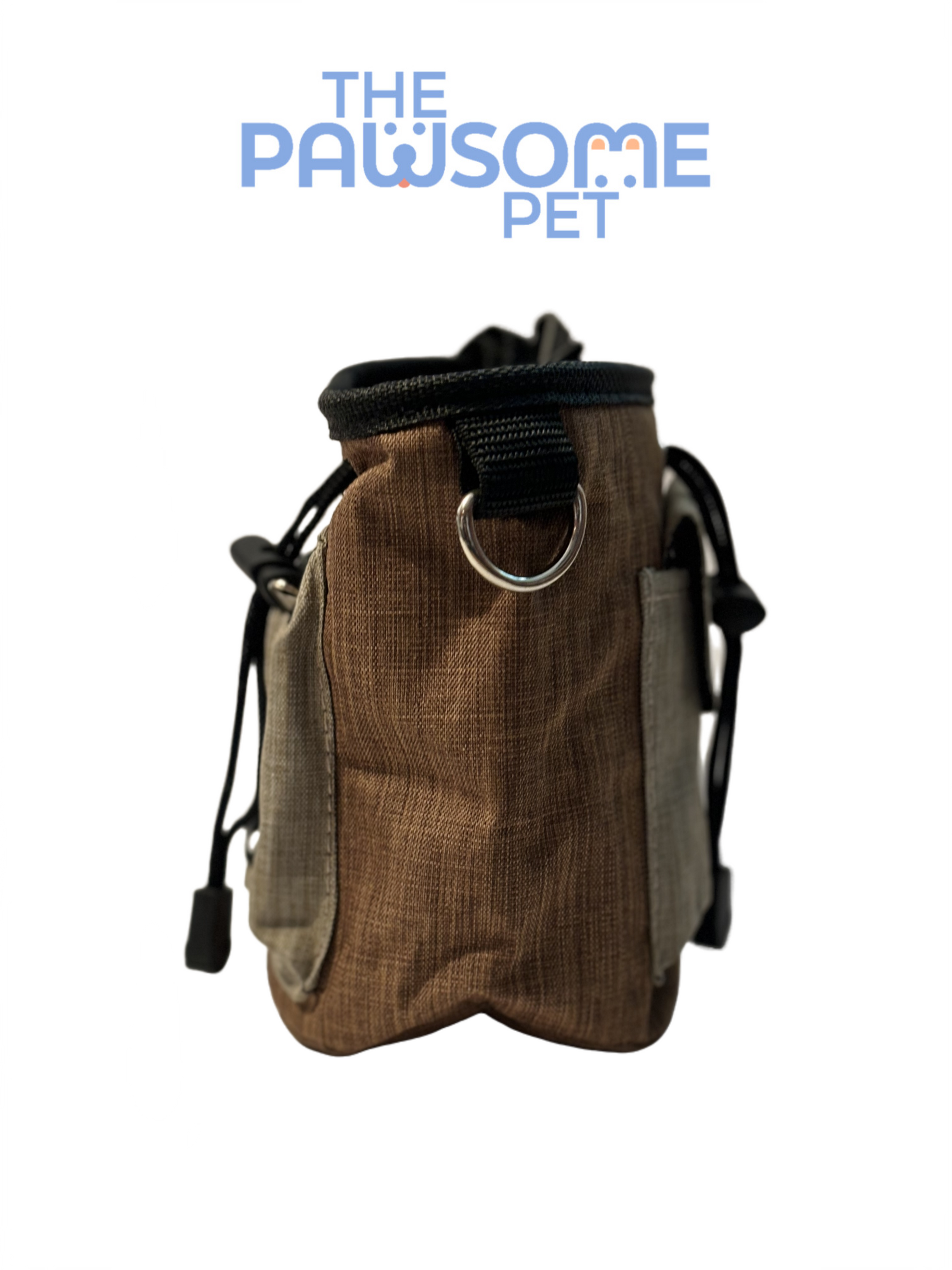 pet treat bag brown