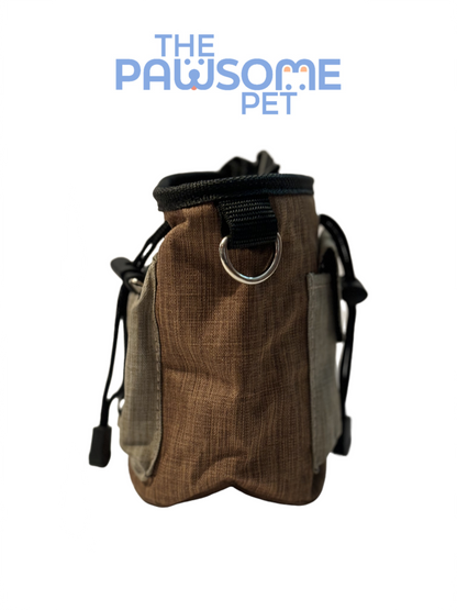 pet treat bag brown