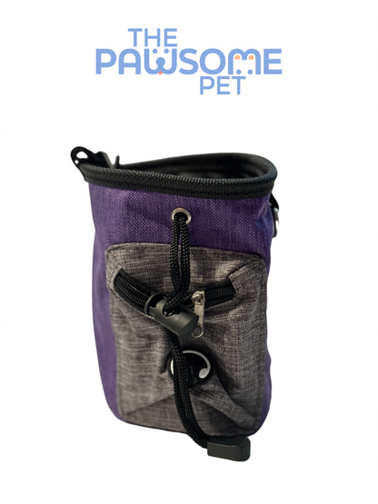 pet treat bag purple