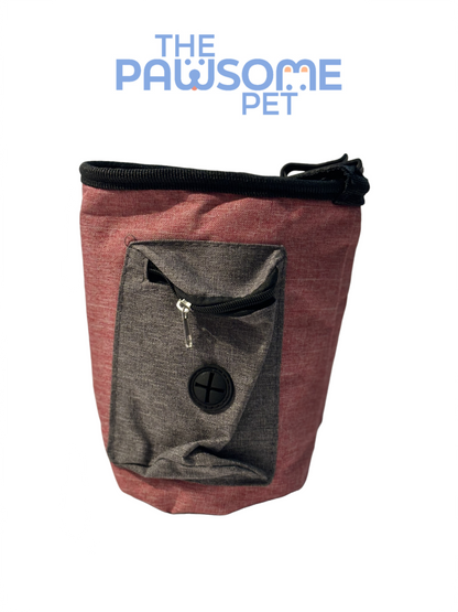 pet treat bag red