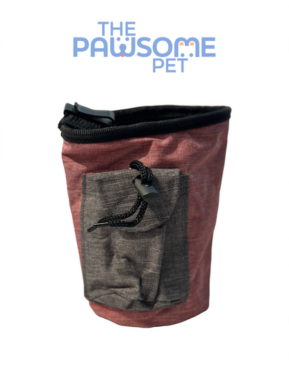pet treat bag red