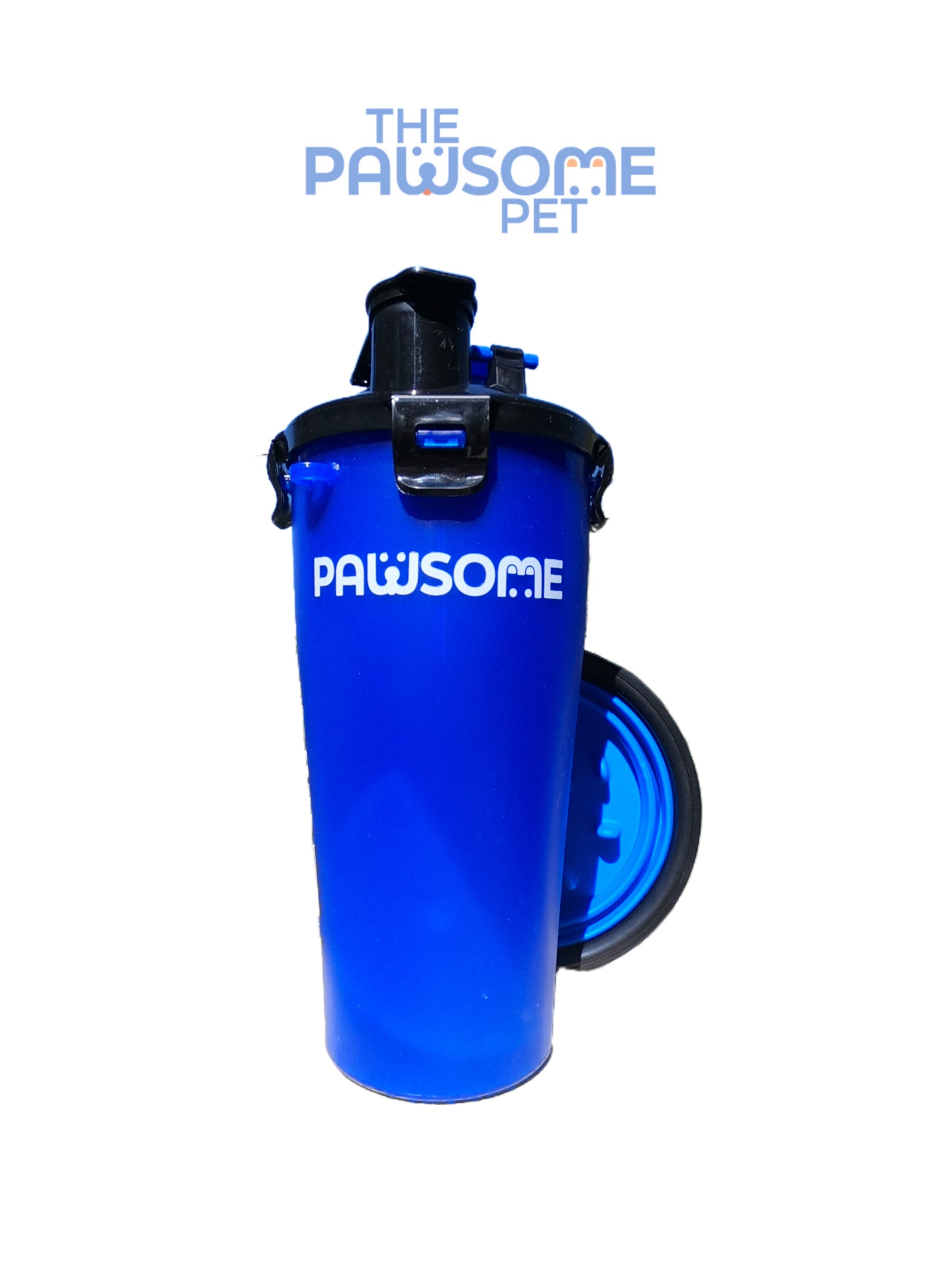 plastic bottle blue
