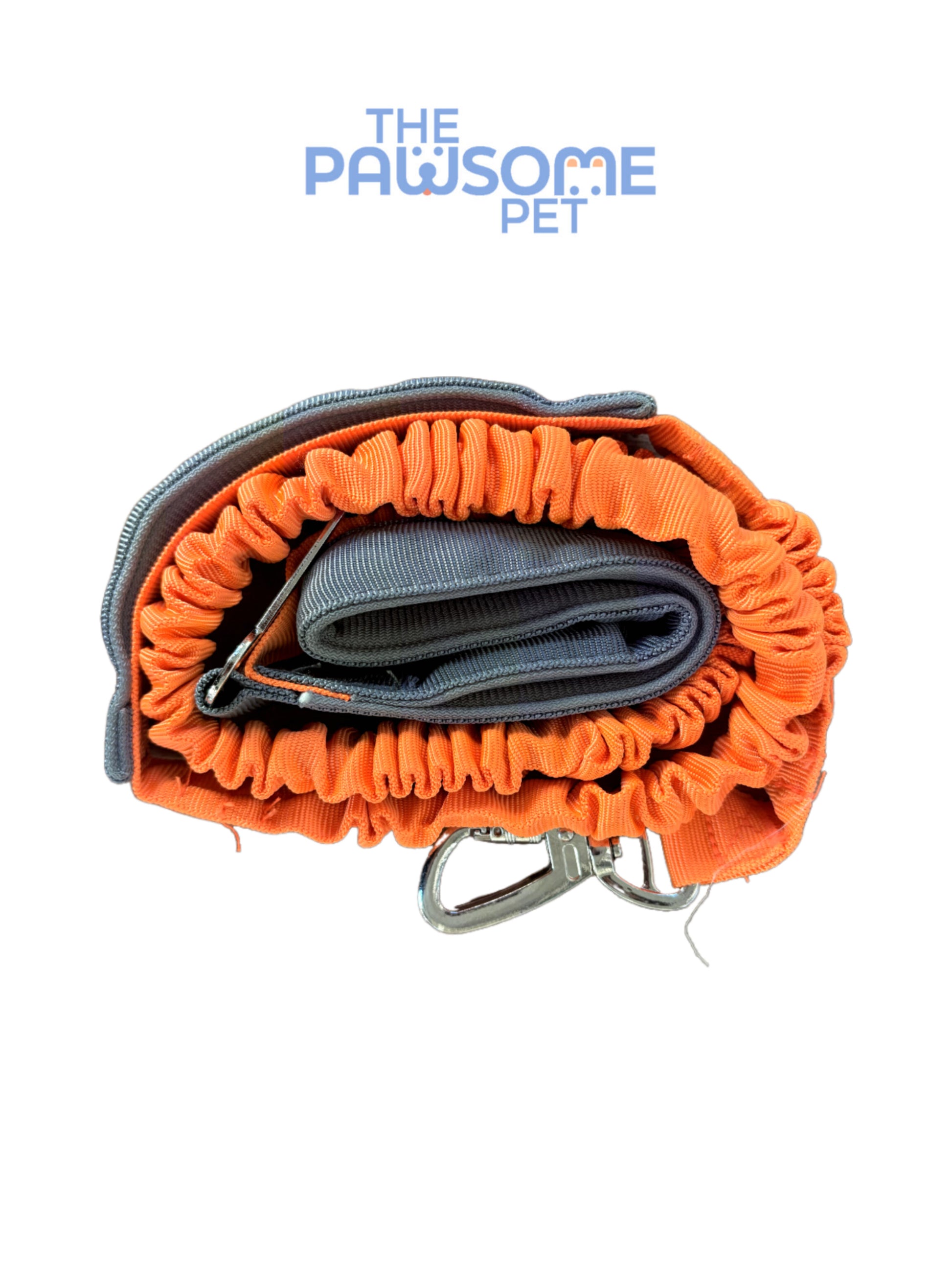 reflective leash car esat belt orange