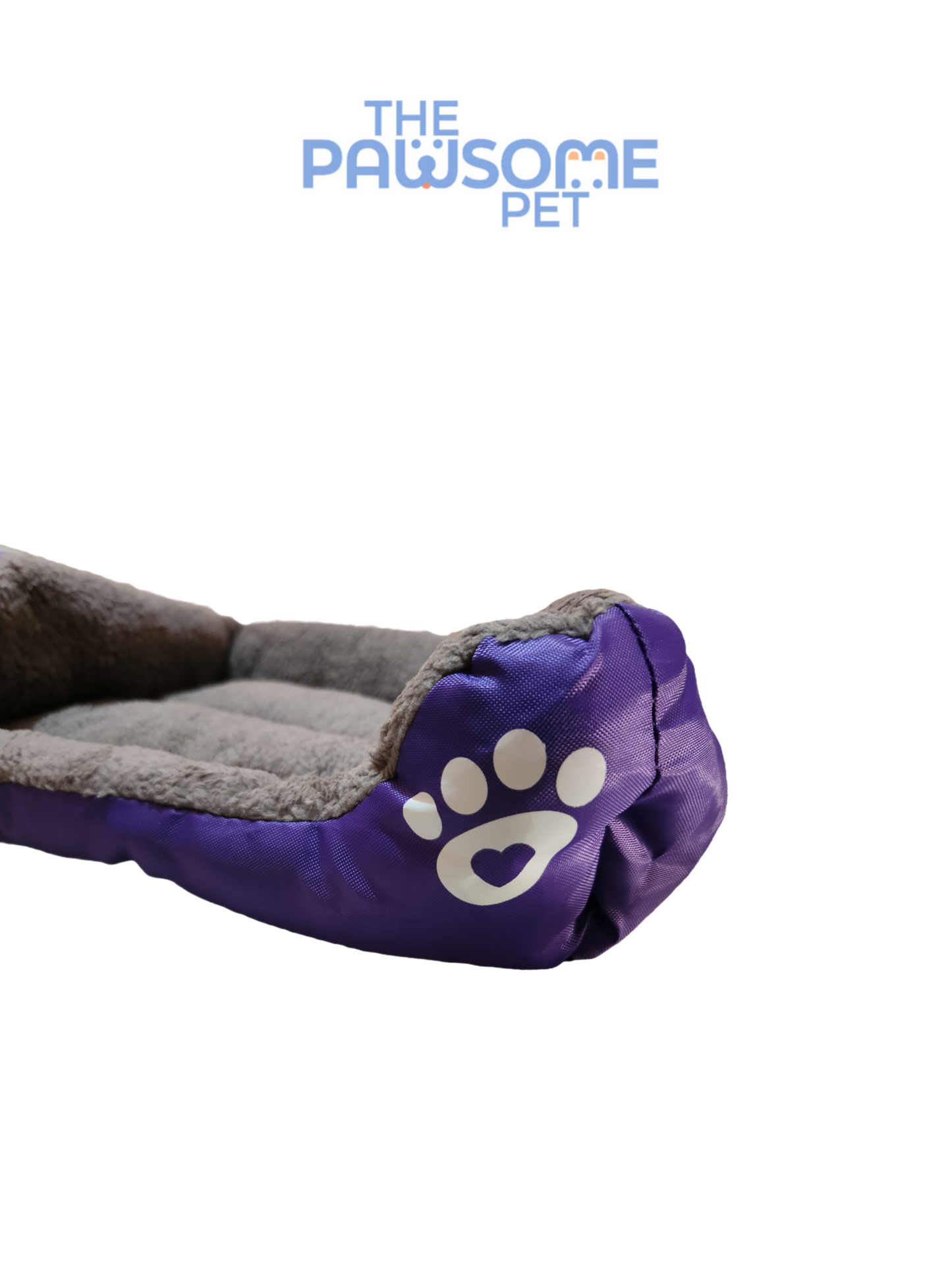 Pawsome's pet rectangular plush with paw