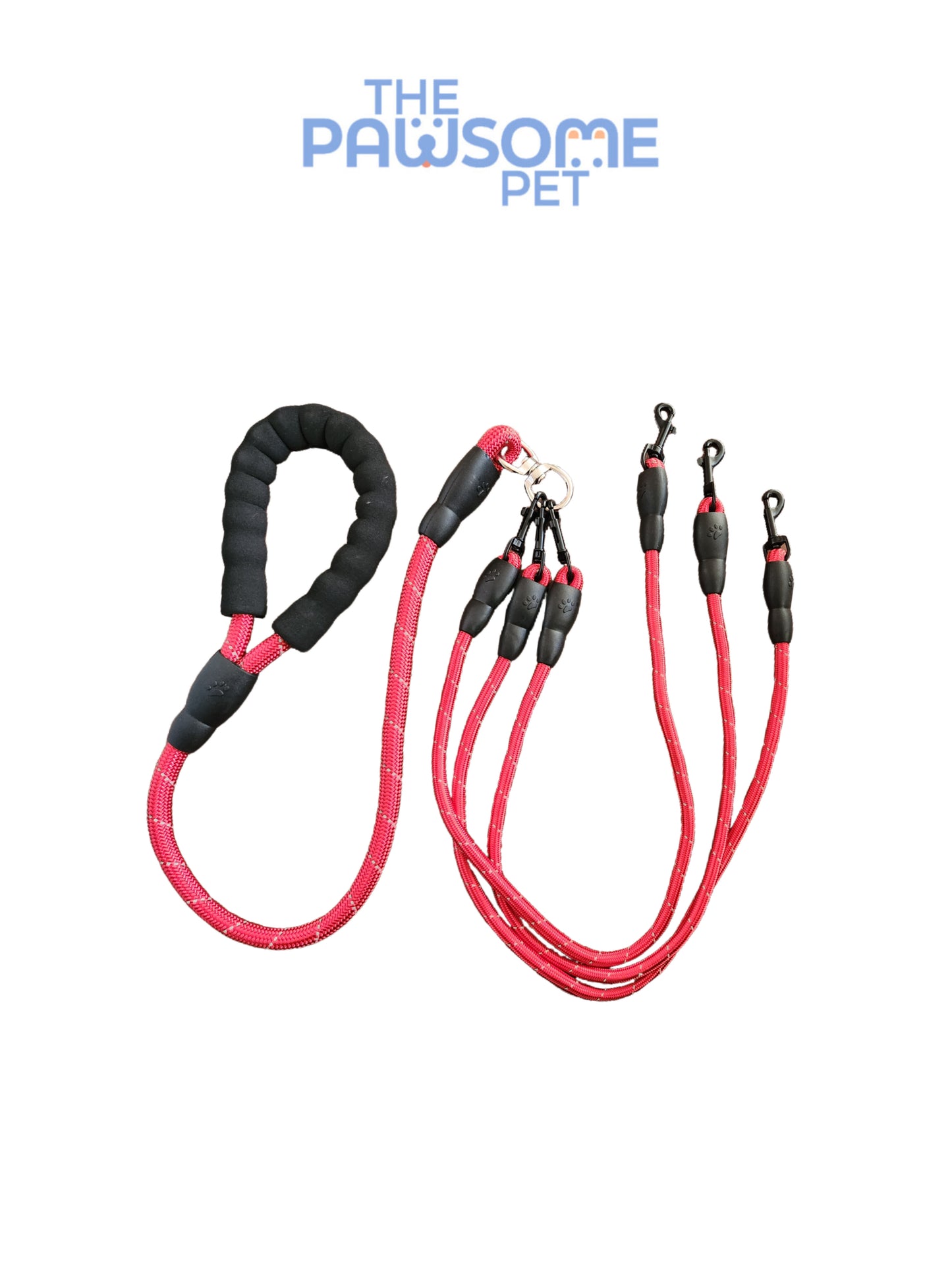 Pawsome's Multi-Dog Leash Splitter – 2 to 3 Dog