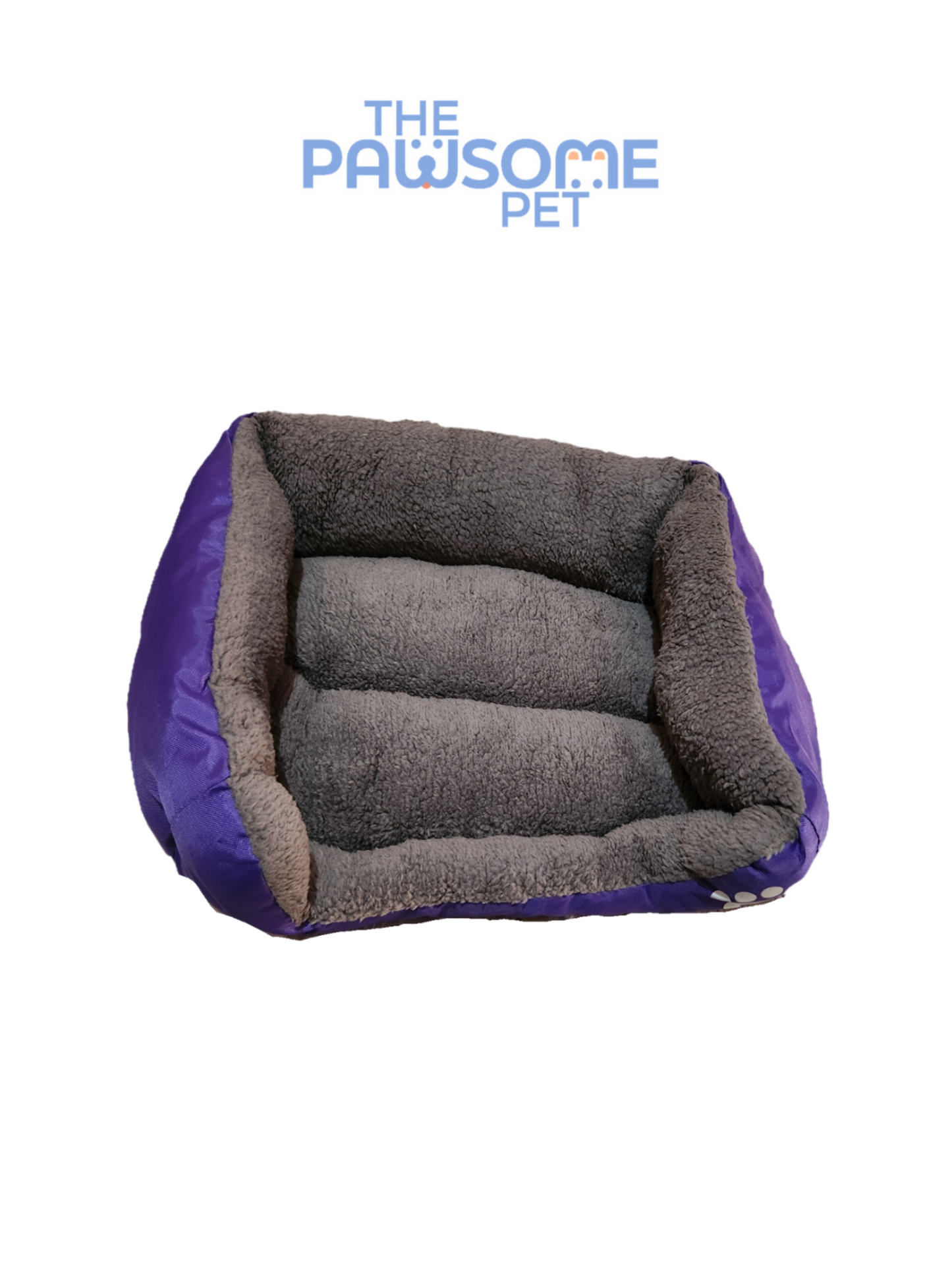 Pawsome's pet rectangular plush with paw