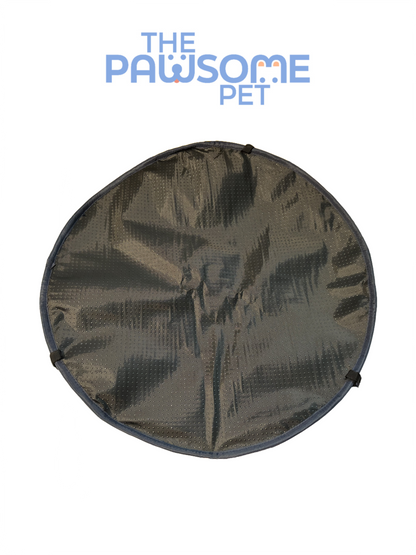 round snuffle mat back