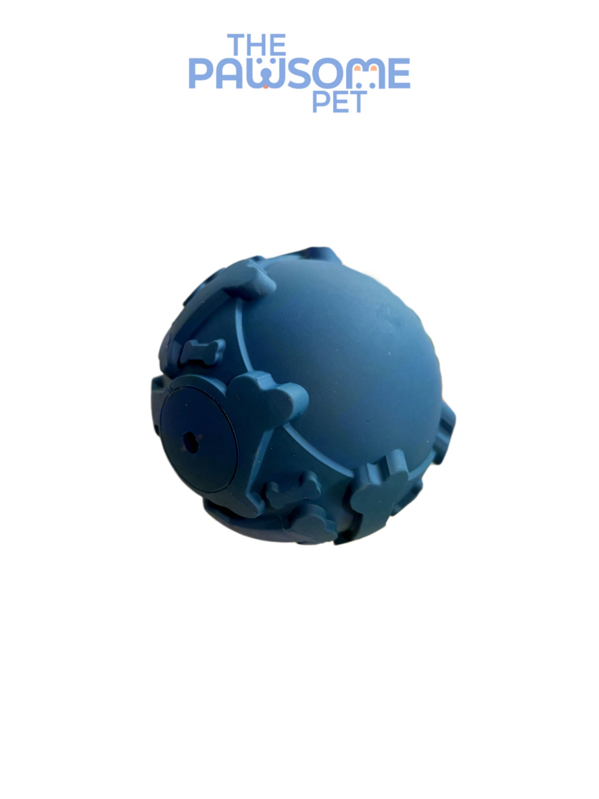  Rubber Squeaky Ball blue