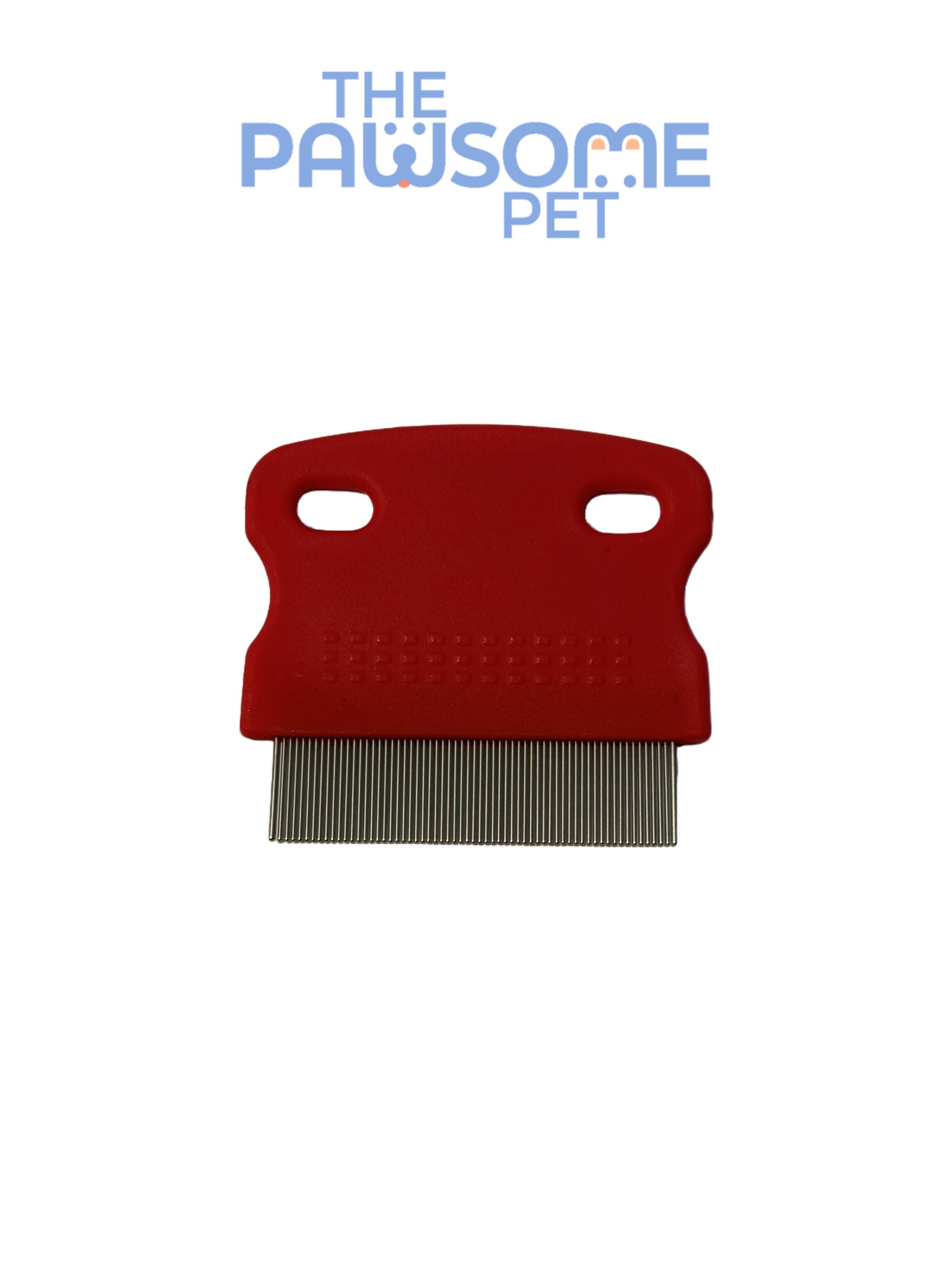 short flea comb red