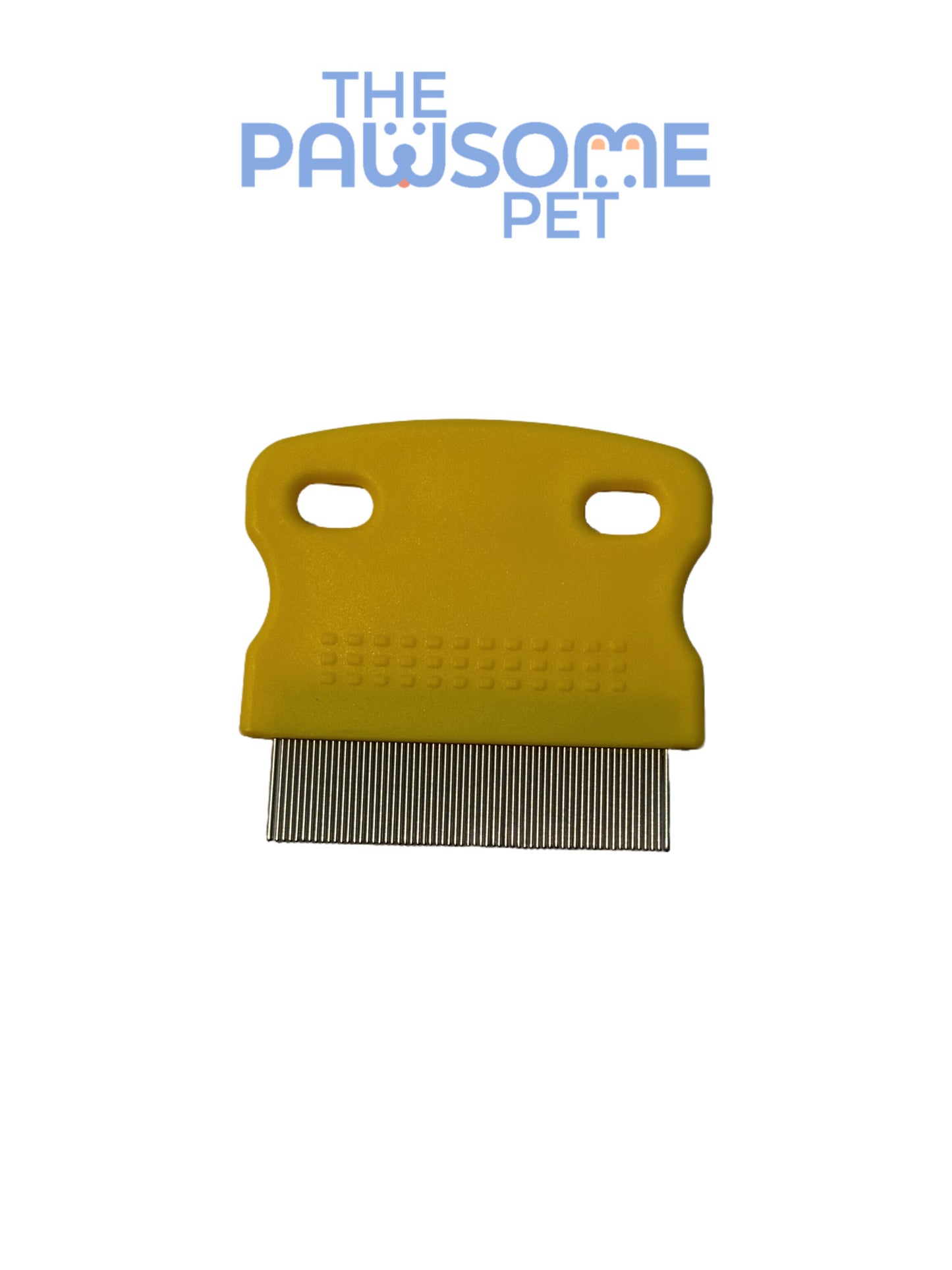 short flea comb yellow