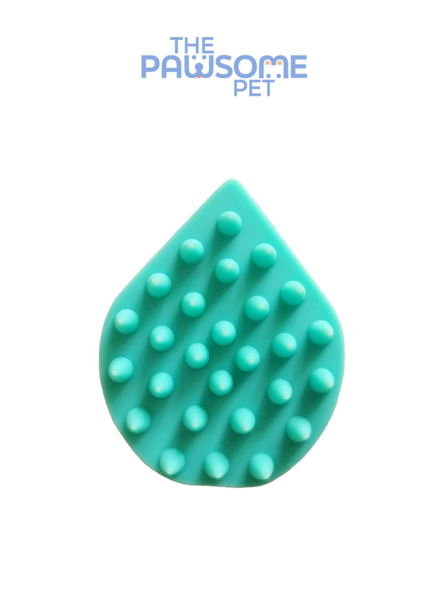 silicon bath brush green
