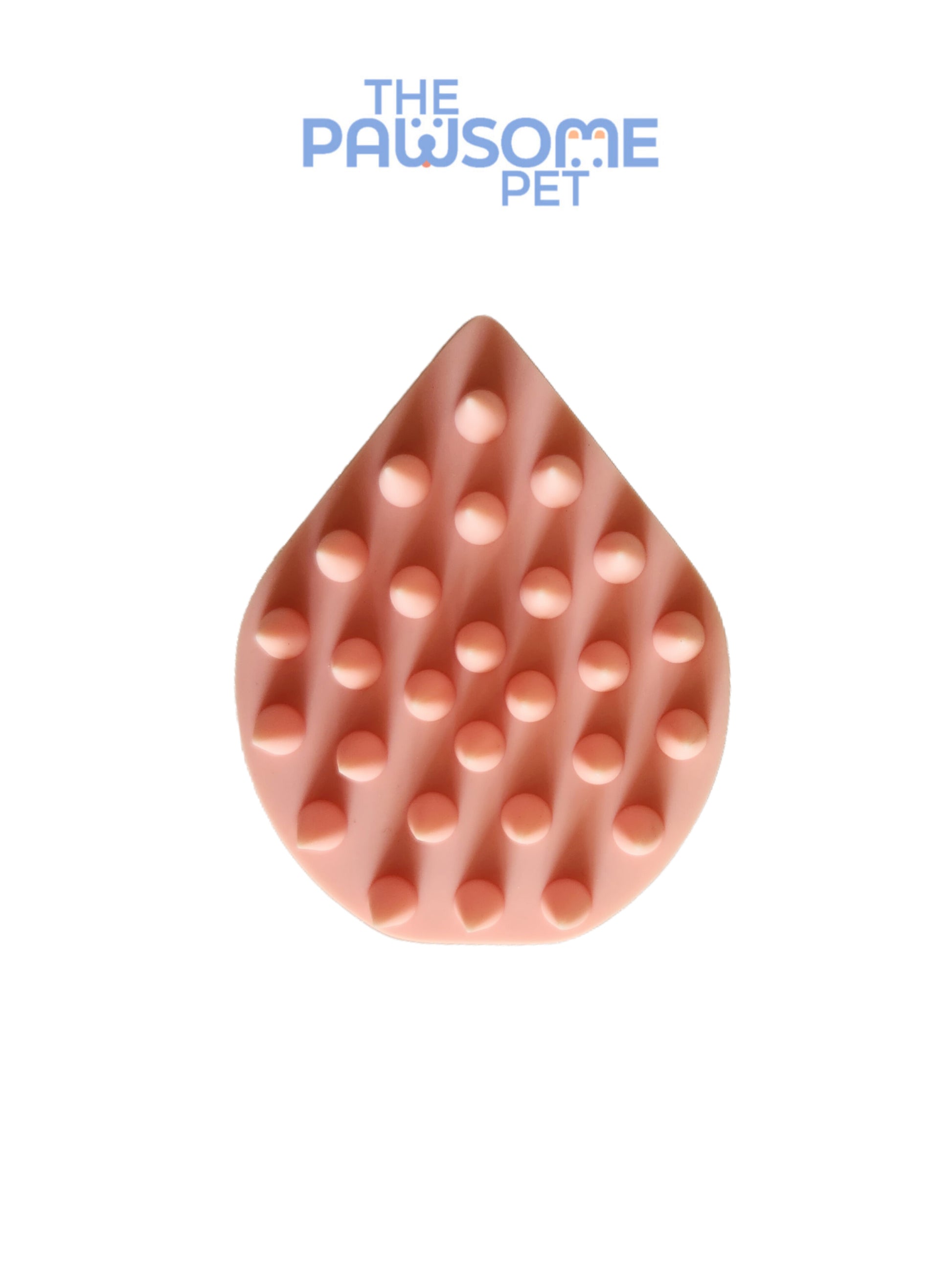 silicon bath brush pink