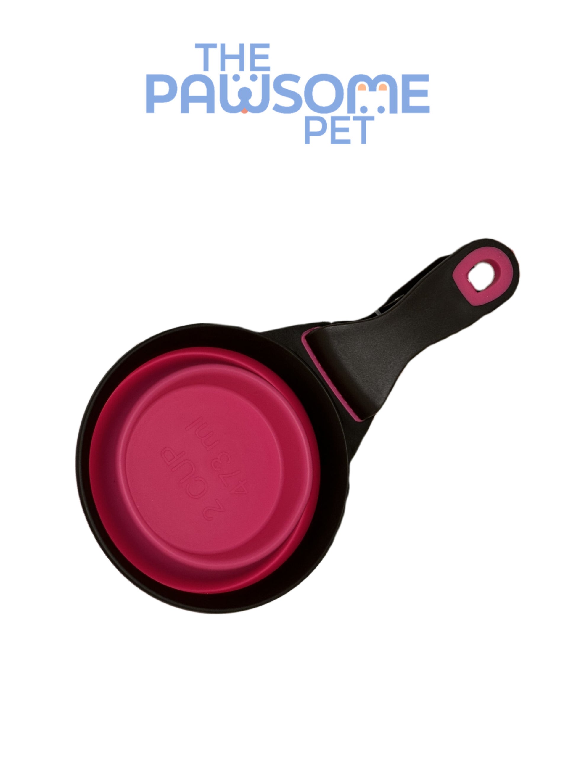 SILICON FOOD SCOOP pink large