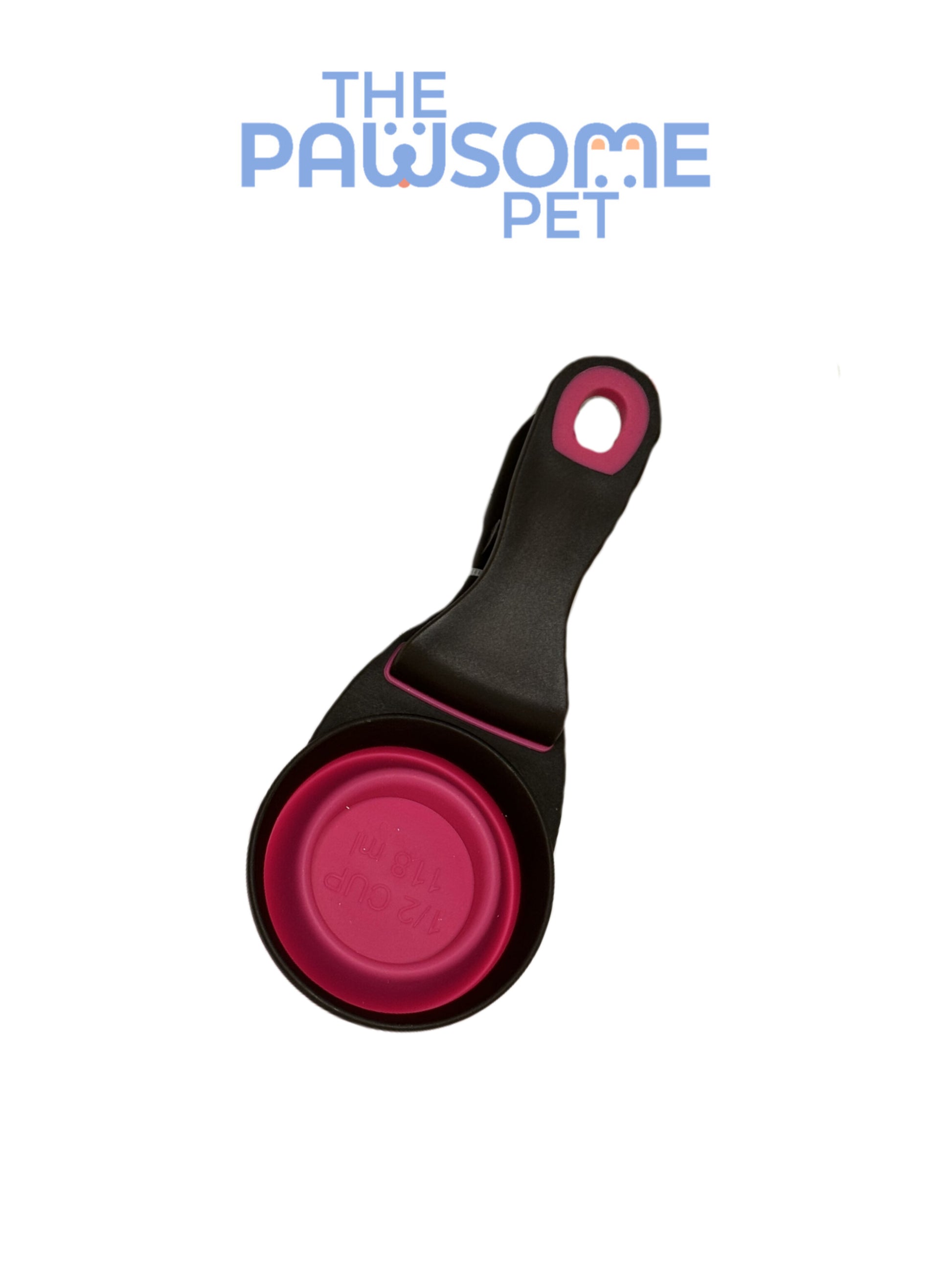 SILICON FOOD SCOOP pink small