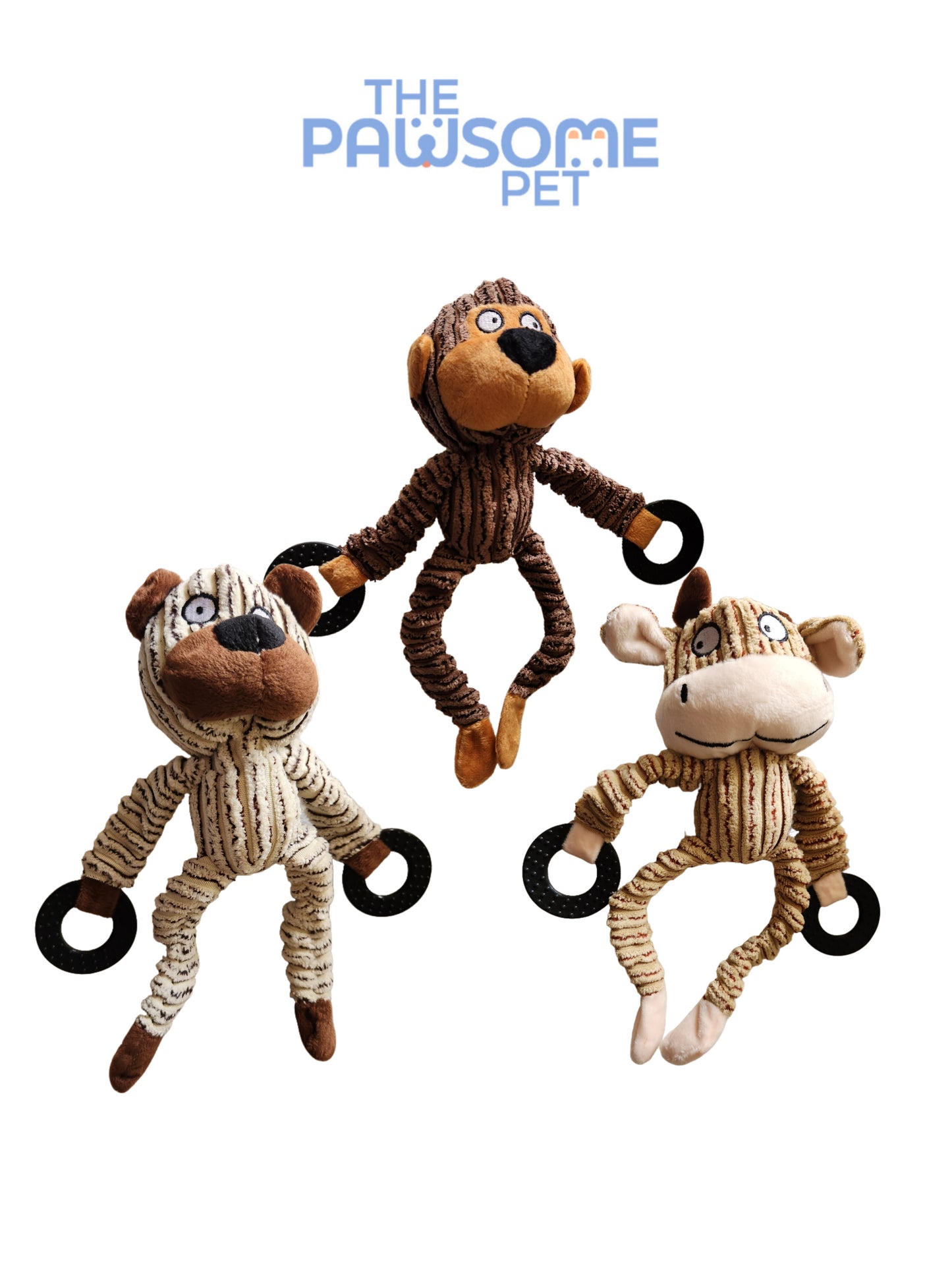 Pawsome's Plush Rope Toys