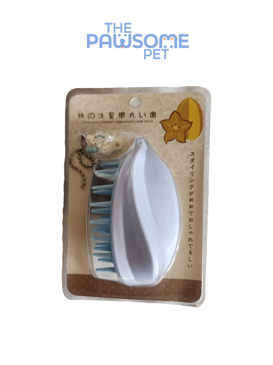 steam bath brush blue