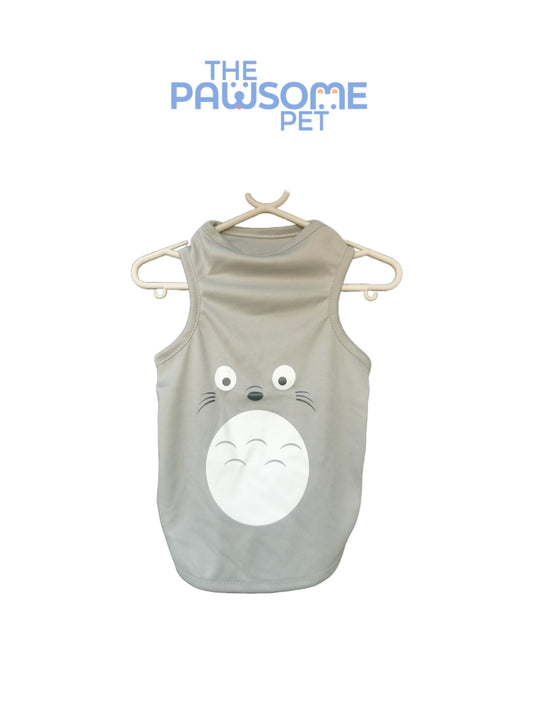 summer tank vest gray mouse