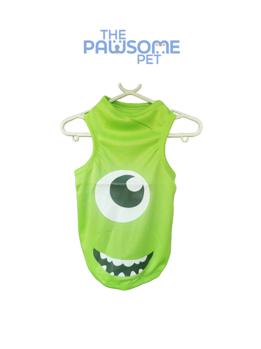 summer tank vest green monster