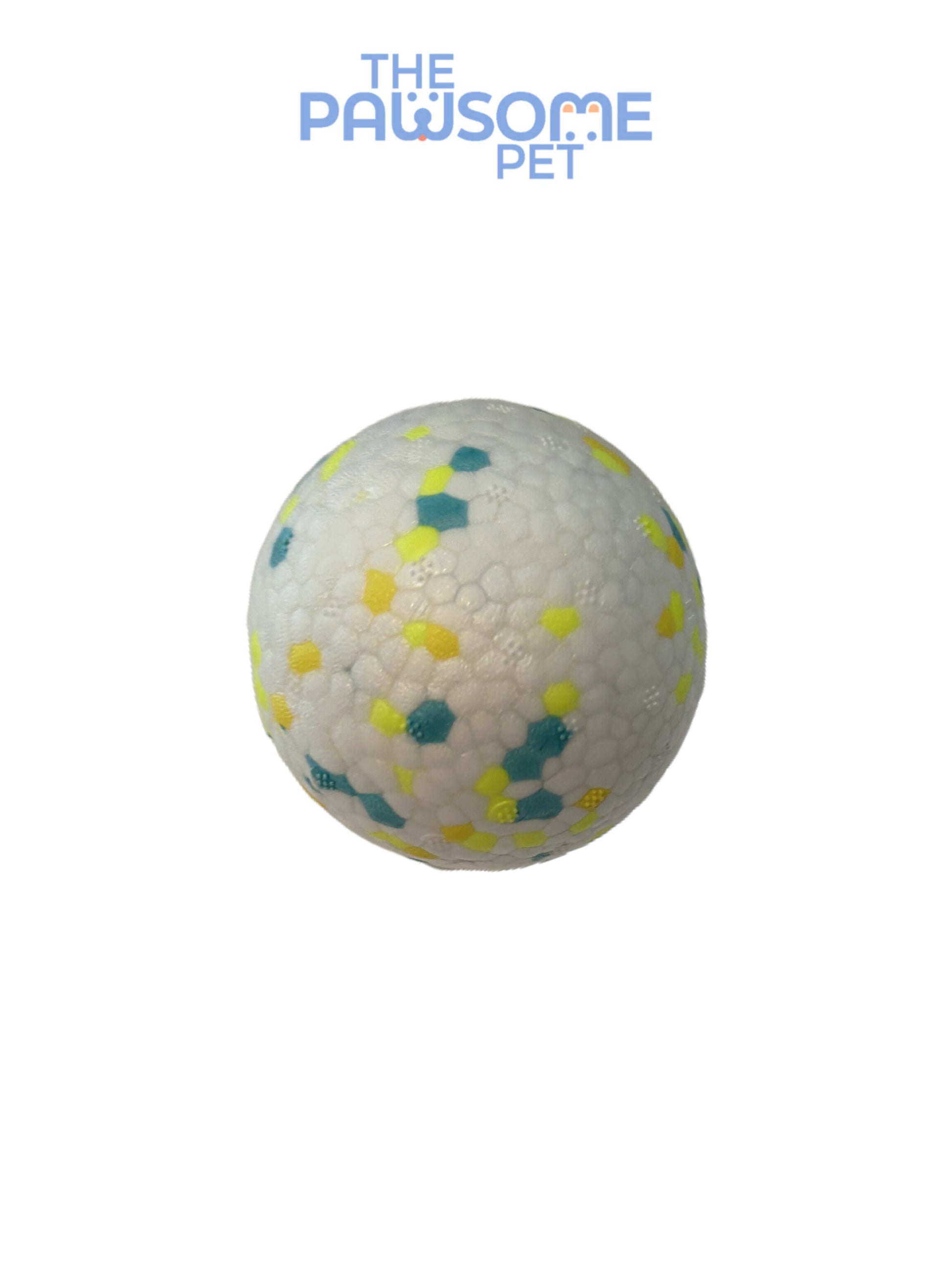 TPU pet ball yellow
