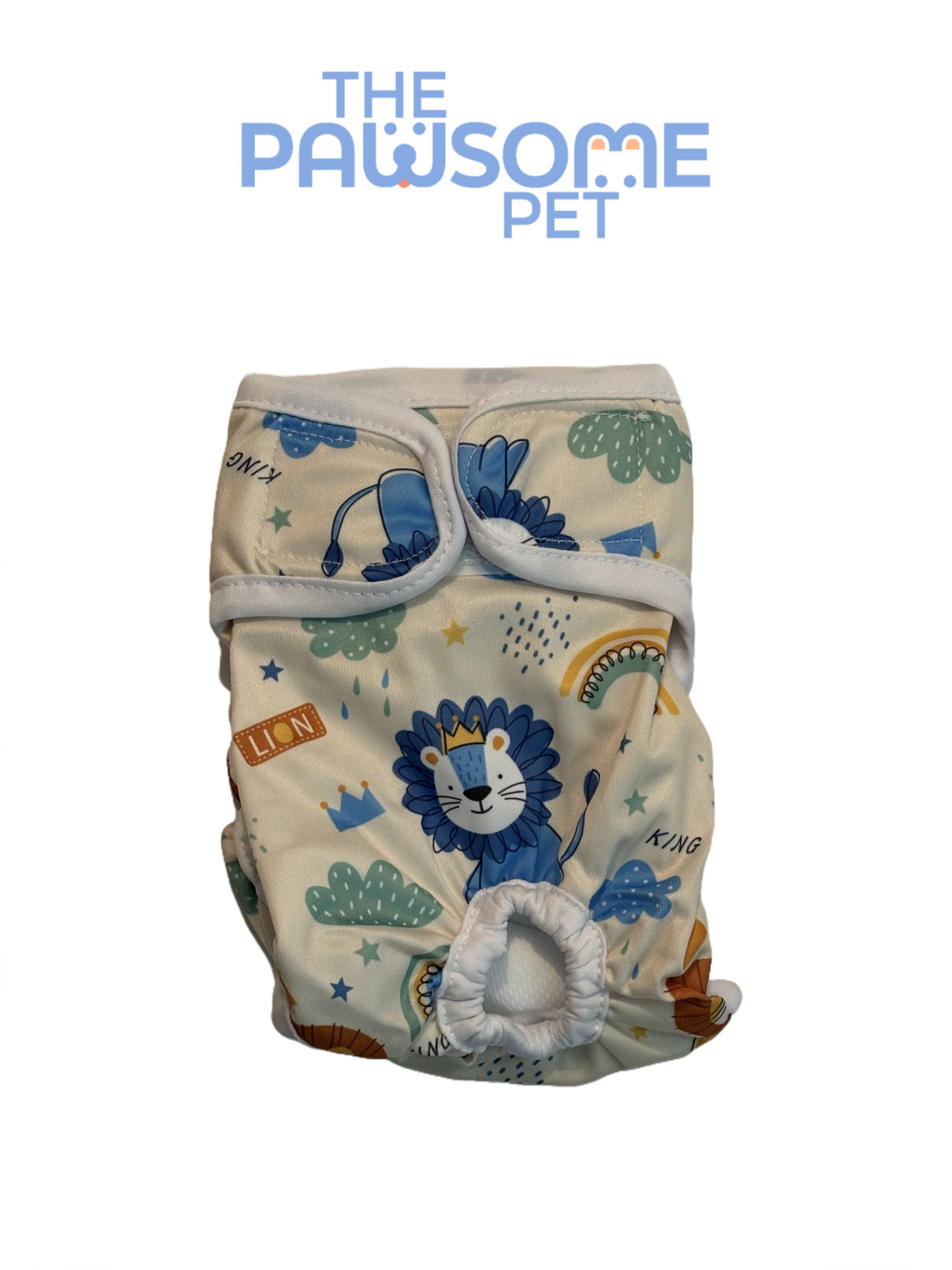 washable dog pants lions