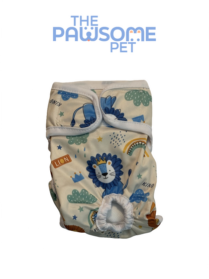 washable dog pants lions